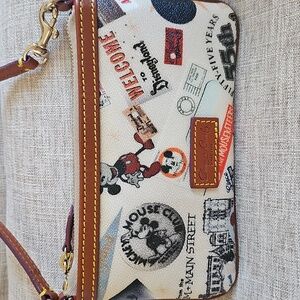 Dooney & Bourke Disneyland 55th Anniversary Wristlet, New